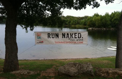 run naked